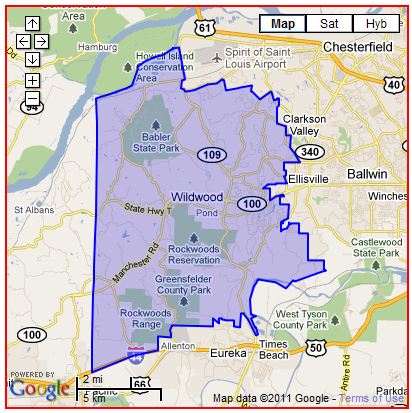 St. Louis Community ~ Wildwood, MO wildwood map St. Louis Community ~ Wildwood, MO