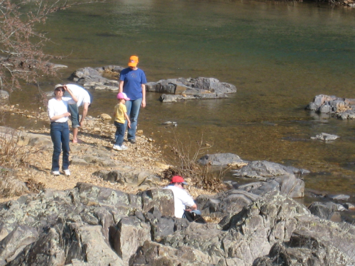 Johnson's Shut-Ins - shallow river