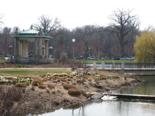 The Muny Theater pavilion