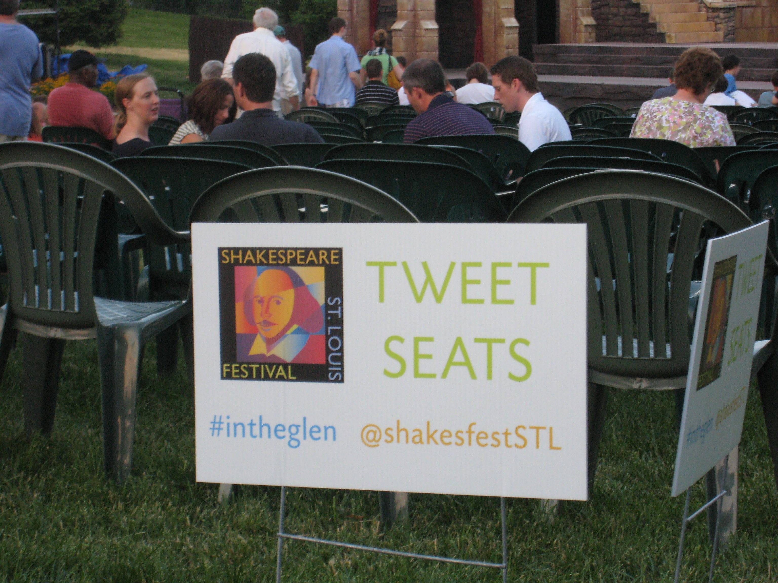 Shakespeare Festival St. Louis twitter seats