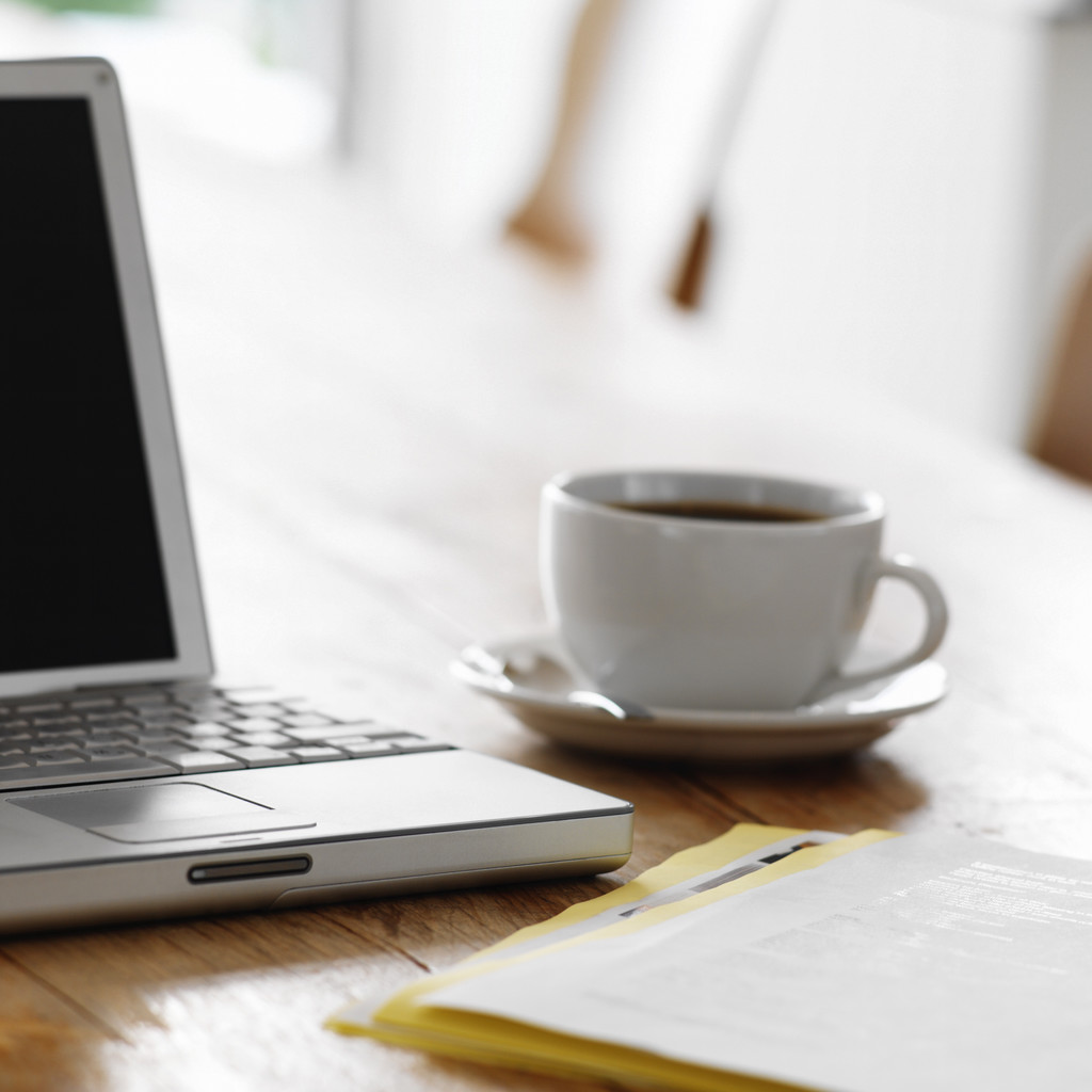 Search for St. Louis real estate on your laptop