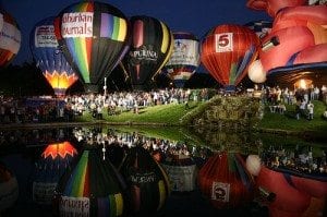 St. Louis Balloon Race glow - photo credit dfclarkjr (flickr)