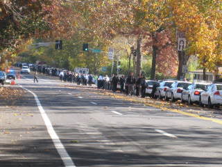 Witnessing History and Paying Respects to Police Officer Michael King