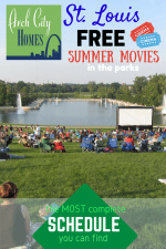 St. Louis Free Summer Movies int the Parks (Schedule) - Arch City Homes
