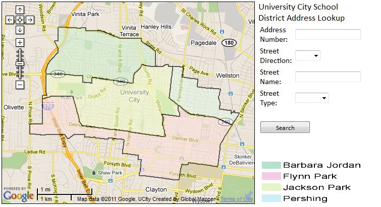 University City Schools ~ New Elementary School Boundaries