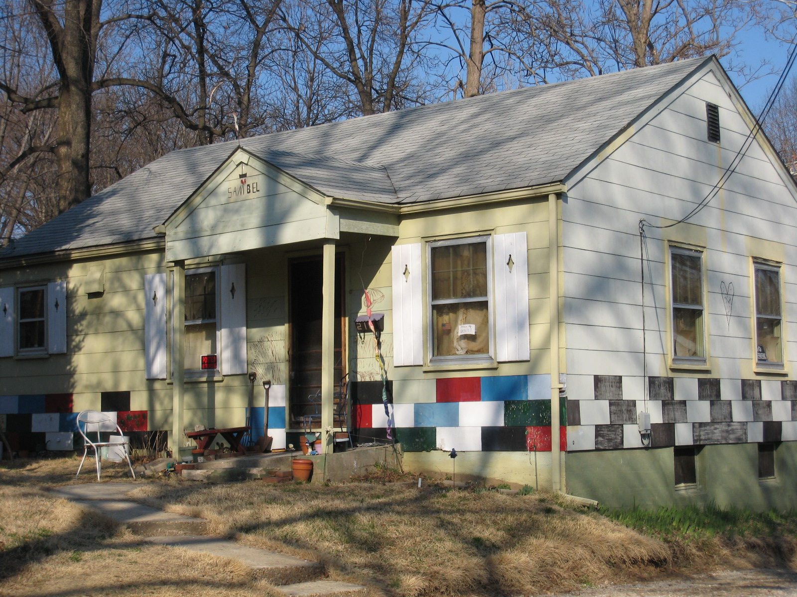 Kirkwood checkboard house