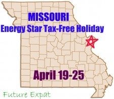 MO Energy Star tax holiday