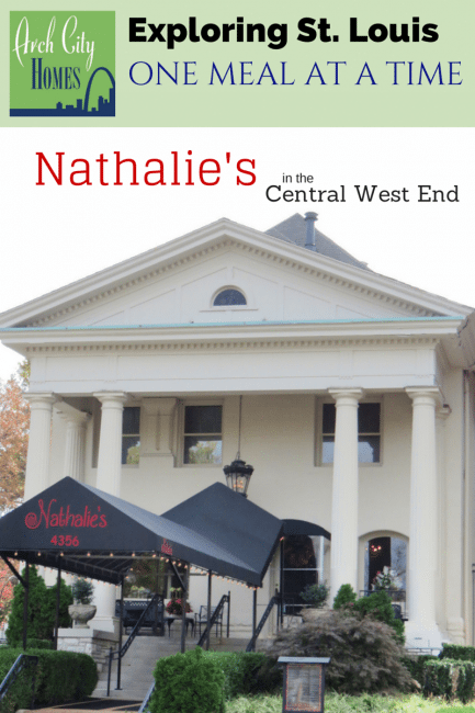 Exploring St. Louis One Meal at a Time: Nathalie's - Arch City Homes #st louis #restaurantreview