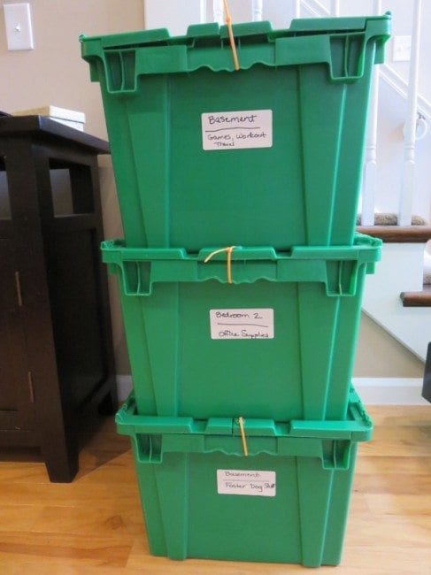 STL Rent A Box - labeled crates